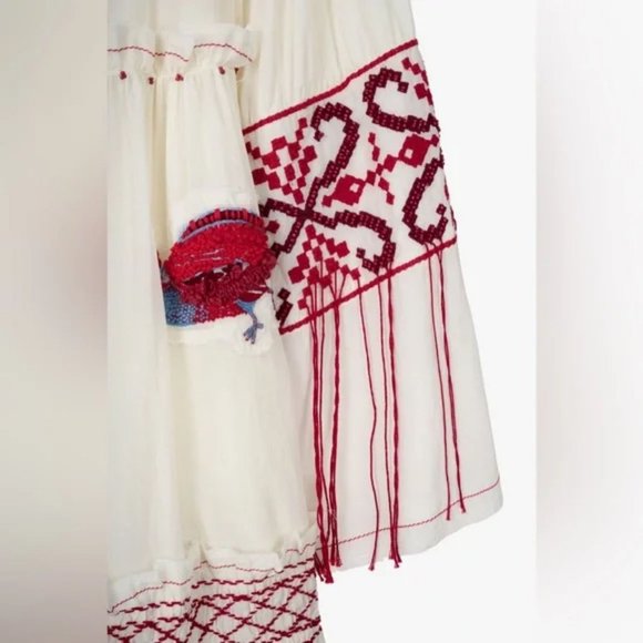 ZARA LIMITED EDITION EMBROIDERED DRESS - Picture 7 of 9